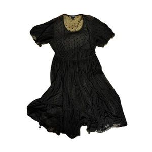 Sheer Polka dot dress